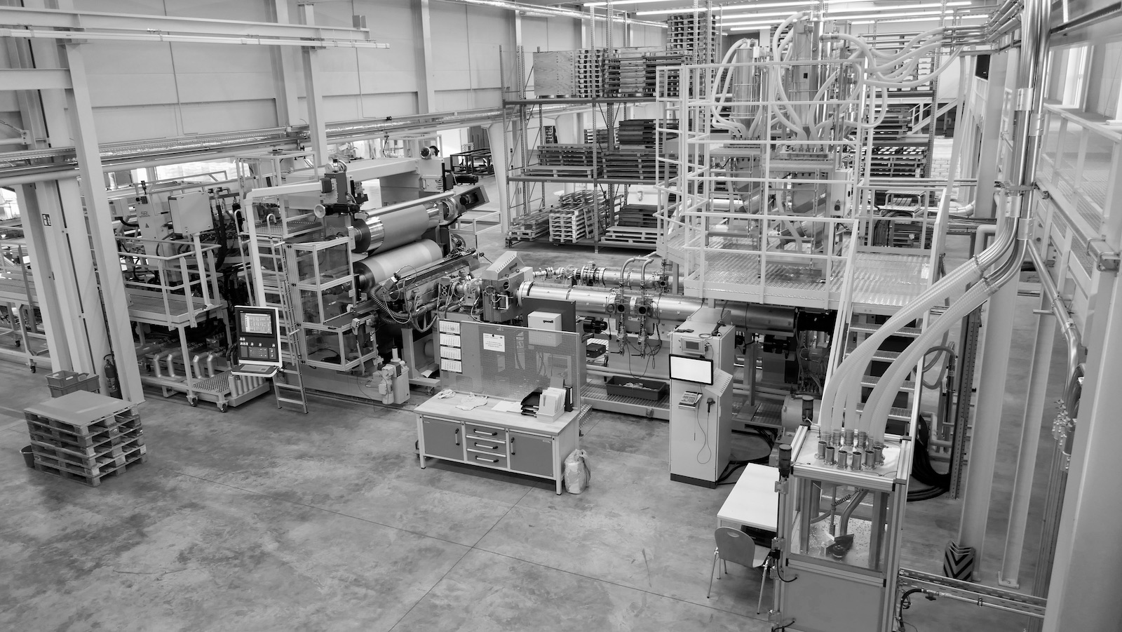 Agoform Maschinen in ihrem Element Extrusion in Löhne