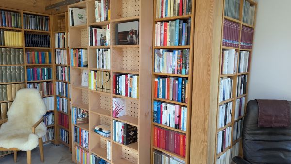 Möbelmacher Zeigen was geht Bibliothek im Wohnhaus